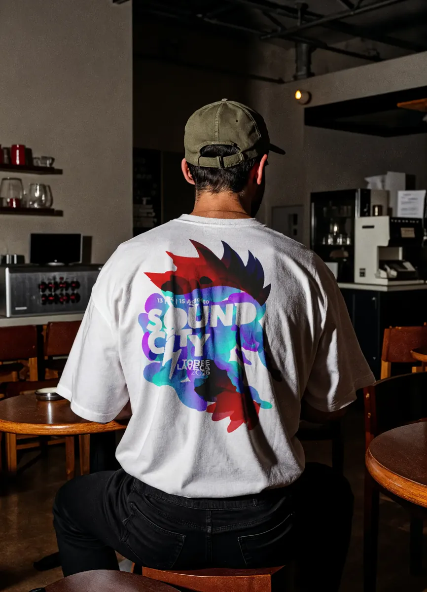Camiseta Oversize Sound City 2026
