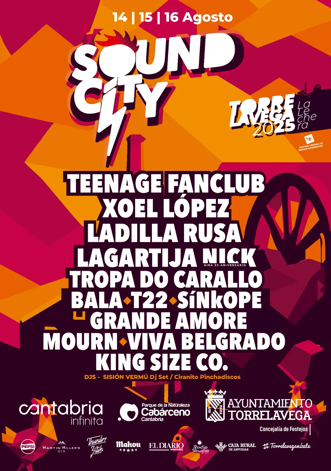 Sound City 2025: ¡Ya tenemos nueva gráfica!